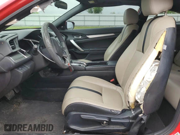 2016 Honda Civic EX-T with VIN 2HGFC3B34GH358526, listed as a Copart auction lot 55701425 with 209,139 mi miles and Salvage title. Bid and sale history available at DreamBid. Image 7.