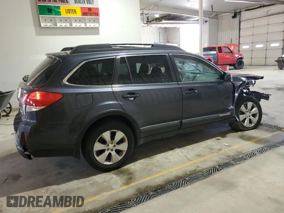 2010 Subaru Outback Premium All-Weather Anniversary z VIN 4S4BRBCC5A3371294, wystawiony jako Copart lot #54574635 z przebiegiem 131 739 mil mil oraz Szkoda całkowita • Salvage title. Historia ofert i sprzedaży dostępna na DreamBid. Obrazek 3.