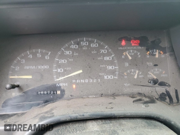1997 GMC Suburban z VIN 1GKFK16R3VJ761305, wystawiony jako Copart lot #85785574 z przebiegiem 269 721 mil mil oraz Szkoda całkowita • Salvage title. Historia ofert i sprzedaży dostępna na DreamBid. Obrazek 9.