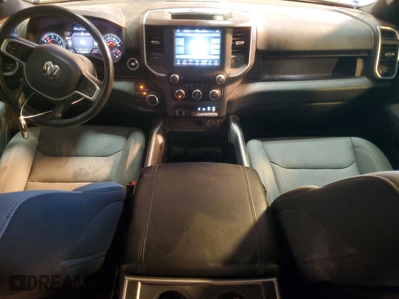 2021 Ram 1500 Big Horn with VIN 1C6SRFBT3MN560118, listed as a Copart auction lot 47117855 with 65,875 mi miles and Salvage Title. Bid and sale history available at carsss.com. Image 8.