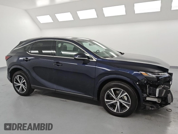 2025 Lexus RX 350 z VIN 2T2BAMBA4SC052254, wystawiony jako Copart lot #66176985 z przebiegiem 7 385 mil mil oraz Czysty tytuł • Clean title. Historia ofert i sprzedaży dostępna na DreamBid. Obrazek 4.