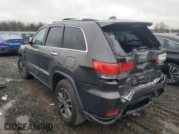 2018 Jeep Grand Cherokee Limited with VIN 1C4RJFBG5JC280662, listed as a Copart auction lot 51807205 with 123,638 mi miles and Salvage Title. Bid and sale history available at DreamBid. Image 2.