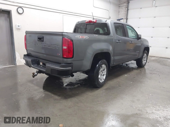 2022 Chevrolet Colorado 4WD LT with VIN 1GCGTCEN2N1279626, listed as a IAAI auction lot 40959698 with 23,160 mi miles and . Bid and sale history available at DreamBid. Image 4.