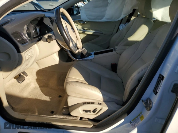 2016 Volvo S60 T5 Premier with VIN YV1612TK6G2395942, listed as a Copart auction lot 80284553 with 60,619 mi miles. Bid and sale history available at carsss.com. Image 7.