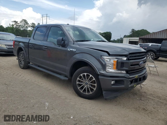 2018 Ford F-150 XL with VIN 1FTEW1CP0JKD97301, listed as a Copart auction lot 53729285 with 118,440 mi miles and Salvage Title. Bid and sale history available at carsss.com. Image 4.