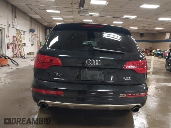 2015 Audi Q7 Premium Plus with VIN WA1LGAFE2FD005746, listed as a IAAI auction lot 42143924 with 143,835 mi miles and . Bid and sale history available at DreamBid. Image 17.