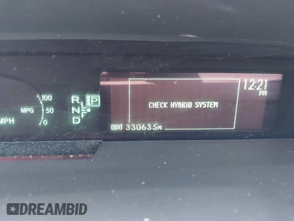 2011 Toyota Prius I z VIN JTDKN3DUXB5331344, wystawiony jako IAAI lot #42021340 z przebiegiem 330 635 mil mil oraz . Historia ofert i sprzedaży dostępna na DreamBid. Obrazek 7.