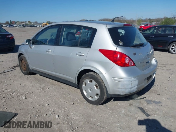 2009 Nissan Versa 1.8 SL with VIN 3N1BC13E09L393563, listed as a IAAI auction lot 41977998 with 163,072 mi miles. Bid and sale history available at carsss.com. Image 3.