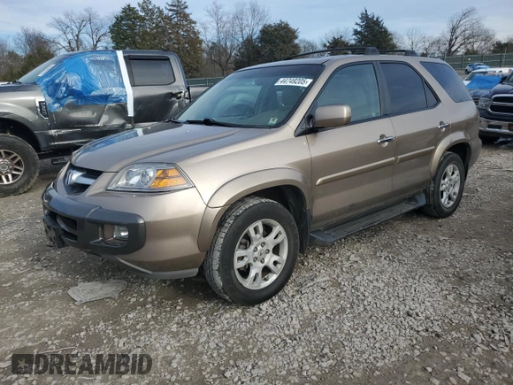 2004 Acura MDX Touring Pkg w/Navigation with VIN 2HNYD18834H504299, listed as a Copart auction lot 44749205 with 143,972 mi miles and Clean Title. Bid and sale history available at carsss.com. Image 1.