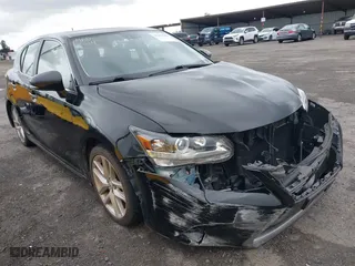2015 Lexus CT 200h Hybrid with VIN JTHKD5BH0F2245020, listed as a IAAI auction lot 41812585 with 66,594 mi miles. Bid and sale history available at carsss.com. Image 1.