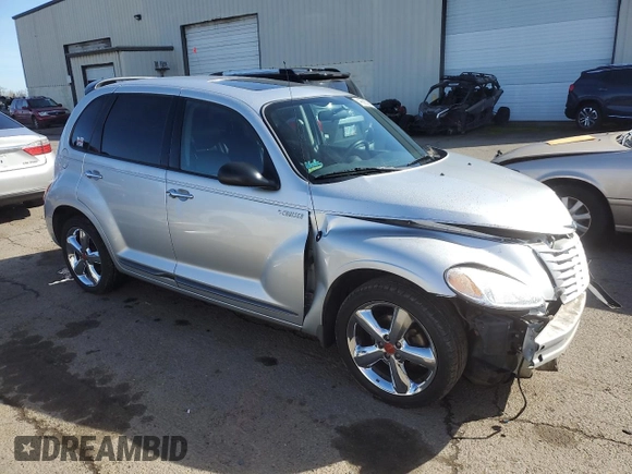 2003 Chrysler PT Cruiser GT z VIN 3C8FY78G93T520488, wystawiony jako Copart lot #46886265 z przebiegiem 137 160 mil mil oraz Szkoda całkowita • Salvage title. Historia ofert i sprzedaży dostępna na DreamBid. Obrazek 4.