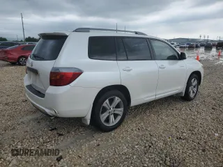 2010 Toyota Highlander Sport with VIN 5TDXK3EH0AS002287, listed as a Copart auction lot 52805395 with 232,357 mi miles and Salvage title. Bid and sale history available at DreamBid. Image 3.