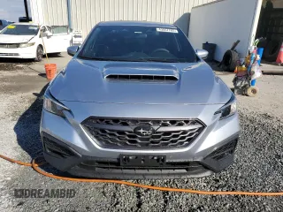 2024 Subaru WRX with VIN JF1VBAB6XR9803582, listed as a Copart auction lot 43557785 with 4,938 mi miles and Salvage Title. Bid and sale history available at carsss.com. Image 5.
