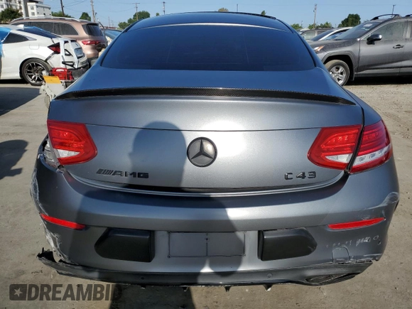 2018 Mercedes-Benz C 43 AMG с VIN WDDWJ6EB4JF628894, выставлен на аукционе Copart как лот 61393225 с пробегом Не указан миль и Списание • Salvage title. История ставок и продаж доступна на DreamBid. Изображение 6.