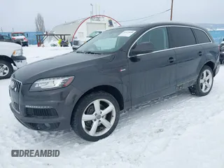 2014 Audi Q7 S line Prestige with VIN WA1DGAFE7ED003414, listed as a IAAI auction lot 41425048 with 91,664 mi miles and . Bid and sale history available at DreamBid. Image 17.