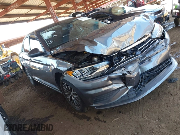 2019 Volkswagen Jetta S with VIN 3VWC57BU0KM102323, listed as a IAAI auction lot 42327869 with 68,662 mi miles and . Bid and sale history available at DreamBid. Image 1.
