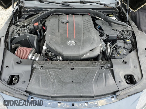 2020 Toyota Supra 3.0 with VIN WZ1DB4C08LW026587, listed as a Copart auction lot 50378495 with 31,247 mi miles and Salvage title. Bid and sale history available at DreamBid. Image 11.
