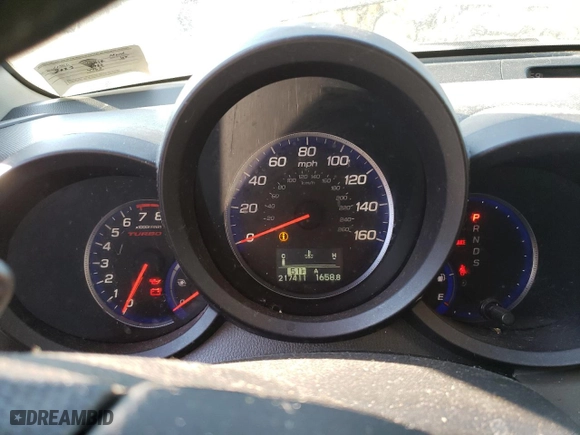 2008 Acura RDX Tech Pkg with VIN 5J8TB18588A011901, listed as a Copart auction lot 76191224 with 217,411 mi miles and Salvage Title. Bid and sale history available at carsss.com. Image 9.