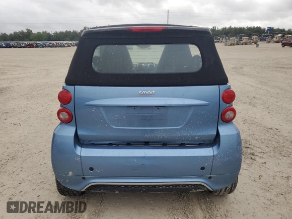 2013 Smart fortwo Passion with VIN WMEEK3BA4DK599147, listed as a Copart auction lot 79648274 with Not provided miles and Salvage title. Bid and sale history available at DreamBid. Image 6.