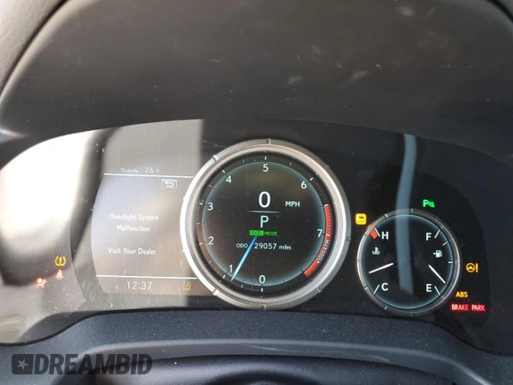 2019 Lexus RX with VIN 2T2BZMCA7KC190409, listed as a Copart auction lot 68515752 with 29,057 mi miles. Bid and sale history available at carsss.com. Image 9.