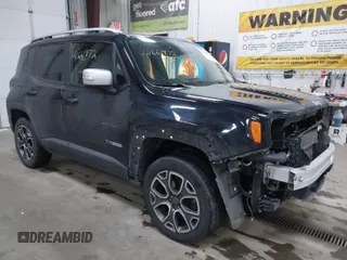 2017 Jeep Renegade Limited z VIN ZACCJBDB4HPG64163, wystawiony jako IAAI lot #41661972 z przebiegiem 68 335 mil mil oraz . Historia ofert i sprzedaży dostępna na DreamBid. Obrazek 1.