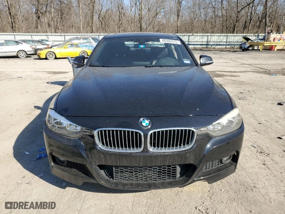 2015 BMW 3 Series 328i with VIN WBA3A5G59FNS85539, listed as a Copart auction lot 48366315 with 79,342 mi miles and Salvage Title. Bid and sale history available at carsss.com. Image 5.