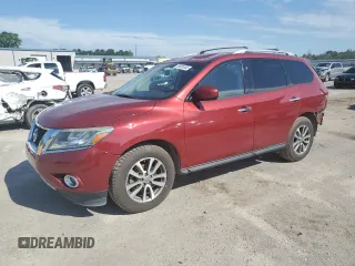 2016 Nissan Pathfinder S with VIN 5N1AR2MN1GC617035, listed as a Copart auction lot 56905365 with 162,939 mi miles and Clean title. Bid and sale history available at DreamBid. Image 1.