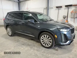2020 Cadillac XT6 AWD Premium Luxury with VIN 1GYKPFRS0LZ202973, listed as a Copart auction lot 51316895 with 21,636 mi miles and Clean Title. Bid and sale history available at carsss.com. Image 4.