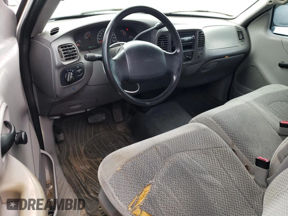 2000 Ford F-150 XL with VIN 1FTZF1722YKA51583, listed as a Copart auction lot 53860835 with 163,877 mi miles and Clean title. Bid and sale history available at DreamBid. Image 8.