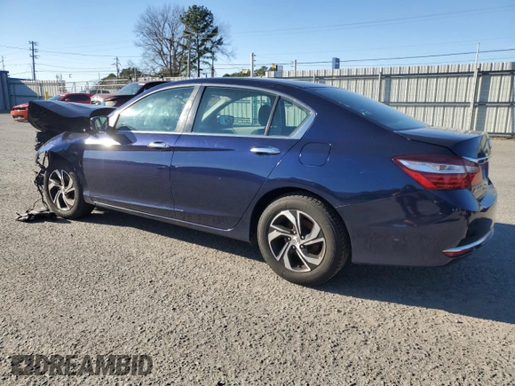 2016 Honda Accord Sedan LX with VIN 1HGCR2F39GA118666, listed as a Copart auction lot 87635735 with Not Provided miles and Salvage Title. Bid and sale history available at carsss.com. Image 2.