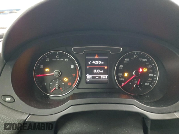 2018 Audi Q3 Premium Plus with VIN WA1JCCFS5JR018975, listed as a Copart auction lot 56663215 with 86,672 mi miles and Salvage title. Bid and sale history available at DreamBid. Image 9.