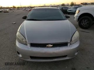 2007 Chevrolet Monte Carlo LT with VIN 2G1WK15K079419964, listed as a Copart auction lot 75769884 with 199,435 mi miles and Clean Title. Bid and sale history available at carsss.com. Image 5.