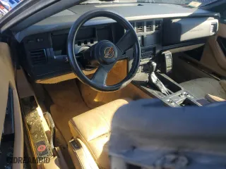 1987 Chevrolet Corvette with VIN 1G1YY3184H5119288, listed as a Copart auction lot 45191605 with 52,340 mi miles and Salvage Title. Bid and sale history available at carsss.com. Image 8.