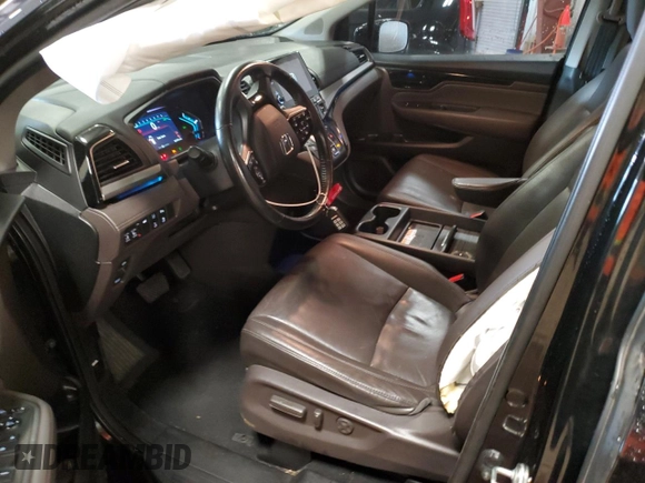 2019 Honda Odyssey Elite with VIN 5FNRL6H92KB048284, listed as a Copart auction lot 53429445 with 67,475 mi miles and Clean title. Bid and sale history available at DreamBid. Image 7.