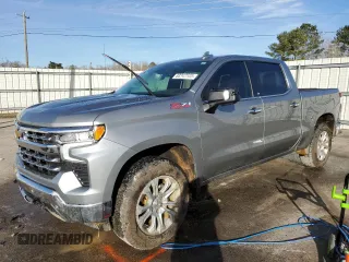 2024 Chevrolet Silverado 1500 LTZ with VIN 1GCUDGE82RZ388659, listed as a Copart auction lot 88342505 with 10,333 mi miles and Salvage Title. Bid and sale history available at DreamBid. Image 1.