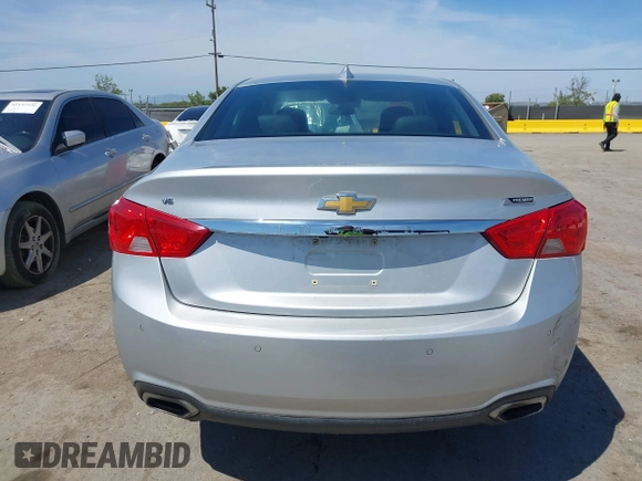 2017 Chevrolet Impala Premier with VIN 1G1145S33HU199989, listed as a IAAI auction lot 42136297 with 123,176 mi miles and . Bid and sale history available at DreamBid. Image 16.