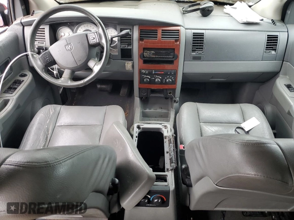 2006 Dodge Durango SLT with VIN 1D4HD48N06F182676, listed as a Copart auction lot 58322735 with Not provided miles and Salvage title. Bid and sale history available at DreamBid. Image 8.