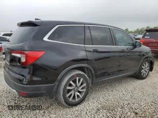 2019 Honda Pilot EX-L with VIN 5FNYF5H59KB030214, listed as a Copart auction lot 50930745 with 177,859 mi miles and Salvage title. Bid and sale history available at DreamBid. Image 3.