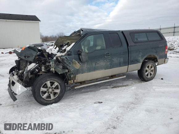 2005 Ford F-150 XLT with VIN 1FTPX14515NB92108, listed as a Copart auction lot 85582914 with 0 mi miles and Salvage Title. Bid and sale history available at carsss.com. Image 1.