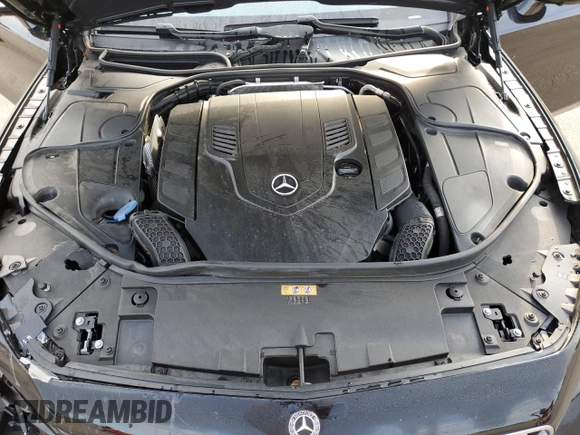2018 Mercedes-Benz S-Class S 560 with VIN WDDXJ8GB7JA033242, listed as a Copart auction lot 71225604 with 39,259 mi miles and Salvage Title. Bid and sale history available at carsss.com. Image 13.