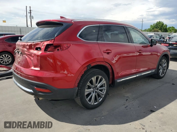 2023 Mazda CX-9 Signature with VIN JM3TCBEYXP0639552, listed as a Copart auction lot 57897175 with 30,120 mi miles and Salvage title. Bid and sale history available at DreamBid. Image 3.