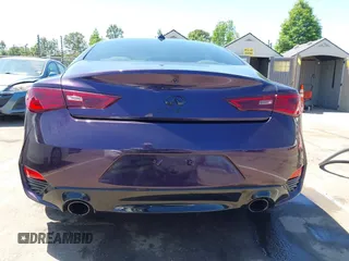 2018 Infiniti Q60 Luxe with VIN JN1EV7EK7JM340821, listed as a IAAI auction lot 42139185 with 59,407 mi miles and . Bid and sale history available at DreamBid. Image 16.