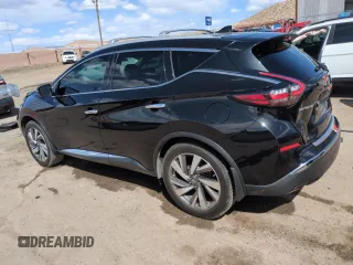2019 Nissan Murano S with VIN 5N1AZ2MS5KN135591, listed as a Copart auction lot 50617235 with 124,369 mi miles and Salvage Title. Bid and sale history available at carsss.com. Image 2.