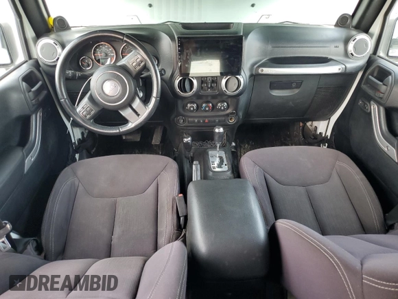 2013 Jeep Wrangler Unlimited Sahara with VIN 1C4BJWEG4DL536694, listed as a Copart auction lot 57714035 with 146,257 mi miles and Salvage title. Bid and sale history available at DreamBid. Image 8.