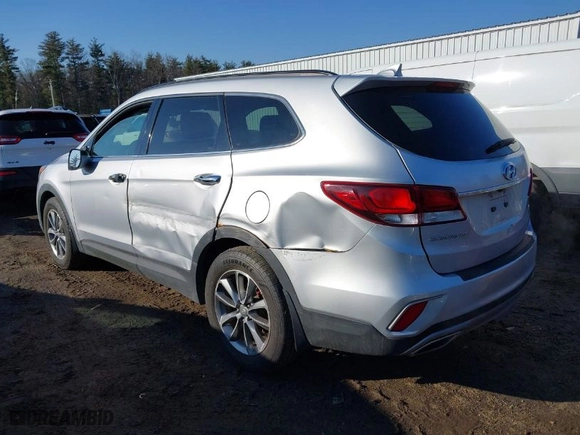 2017 Hyundai Santa Fe SE with VIN KM8SMDHF2HU251406, listed as a IAAI auction lot 41765132 with 150,326 mi miles. Bid and sale history available at carsss.com. Image 3.