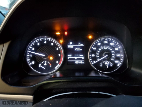 2019 Hyundai Elantra SE with VIN 5NPD74LF5KH405474, listed as a Copart auction lot 42059495 with 183,413 mi miles and Salvage Title. Bid and sale history available at carsss.com. Image 9.