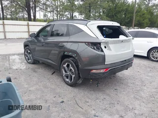 2024 Hyundai Tucson SEL Convenience with VIN KM8JCCD14RU182268, listed as a IAAI auction lot 41938942 with 15,683 mi miles and . Bid and sale history available at carsss.com. Image 3.