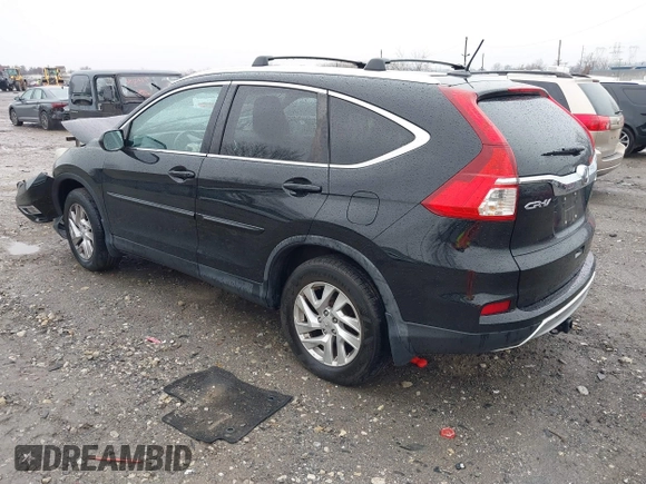 2015 Honda CR-V EX-L with VIN 5J6RM4H77FL044261, listed as a IAAI auction lot 41865353 with Not Provided miles. Bid and sale history available at carsss.com. Image 3.