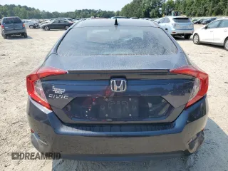 2017 Honda Civic Sedan EX-T with VIN 19XFC1F32HE026353, listed as a Copart auction lot 67350684 with 0 mi miles and Salvage Title. Bid and sale history available at carsss.com. Image 6.