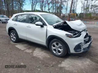 2024 Honda HR-V LX with VIN 3CZRZ2H37RM719421, listed as a IAAI auction lot 41877337 with 24,949 mi miles and . Bid and sale history available at DreamBid. Image 1.